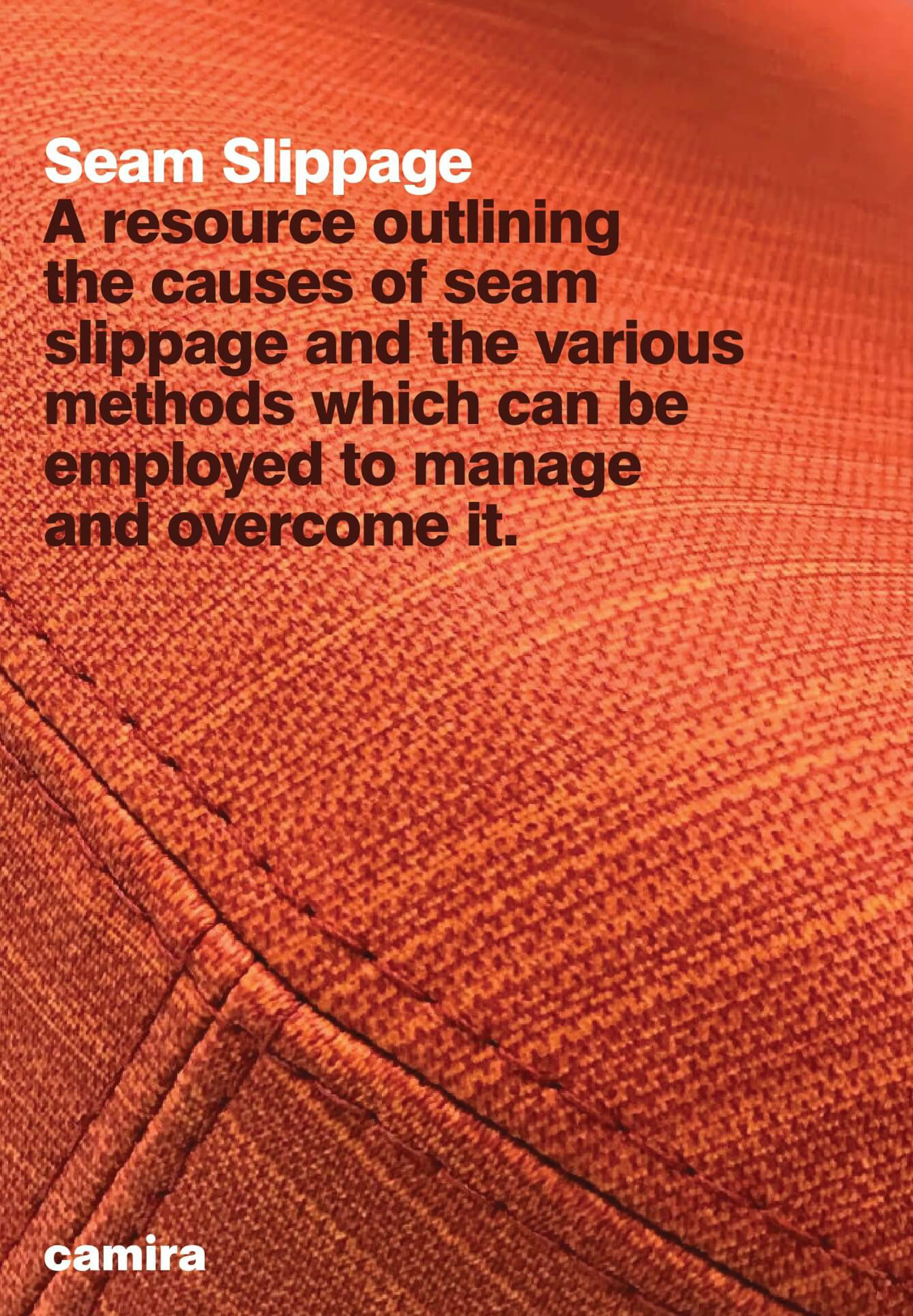 Seam Slippage Seam Slippage