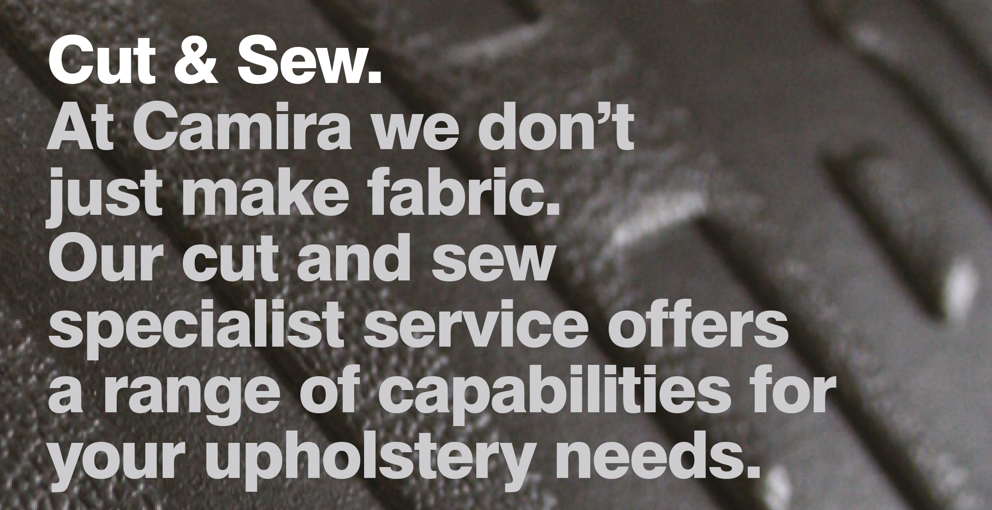 Cut Sew Brochure