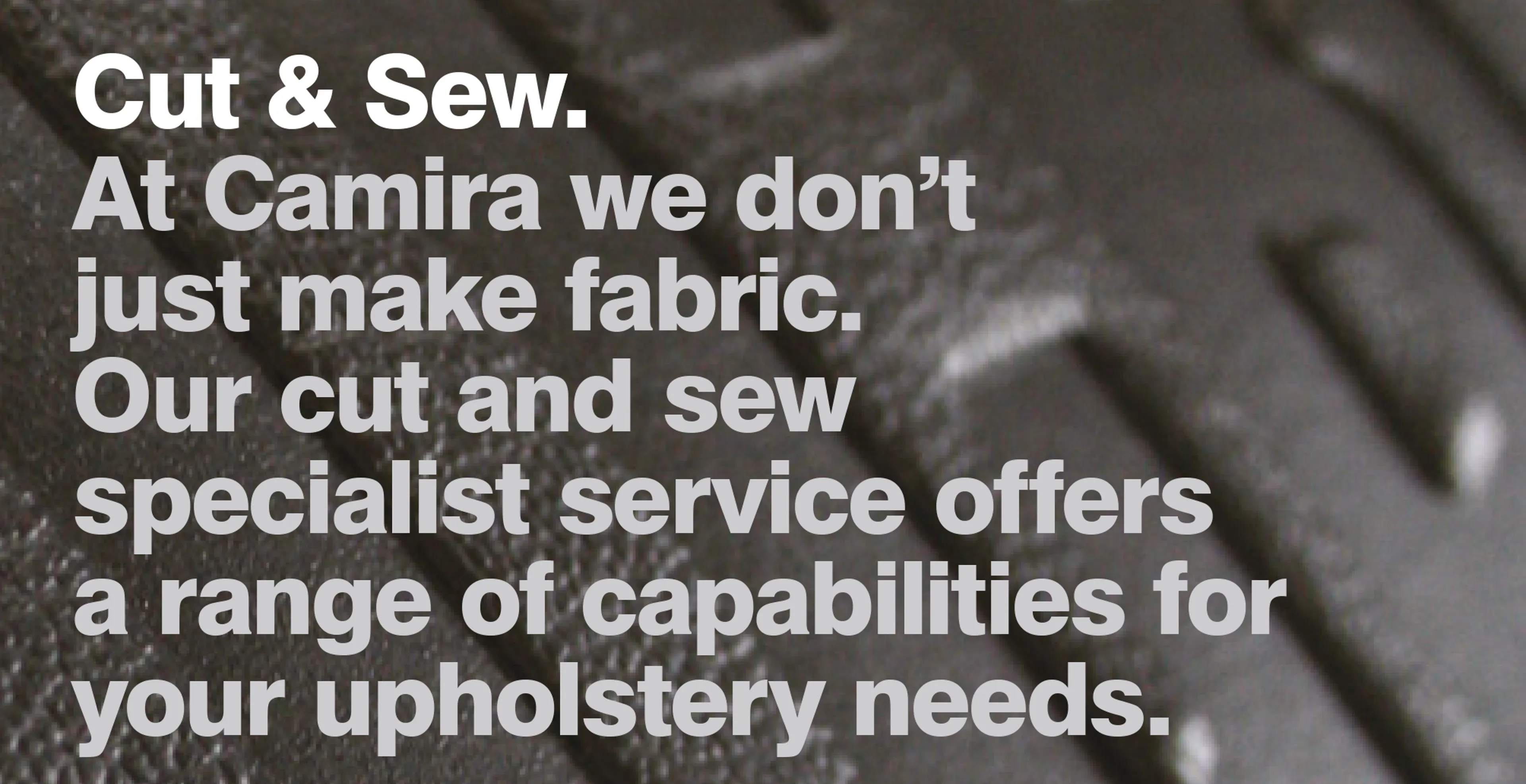 Cut Sew Brochure