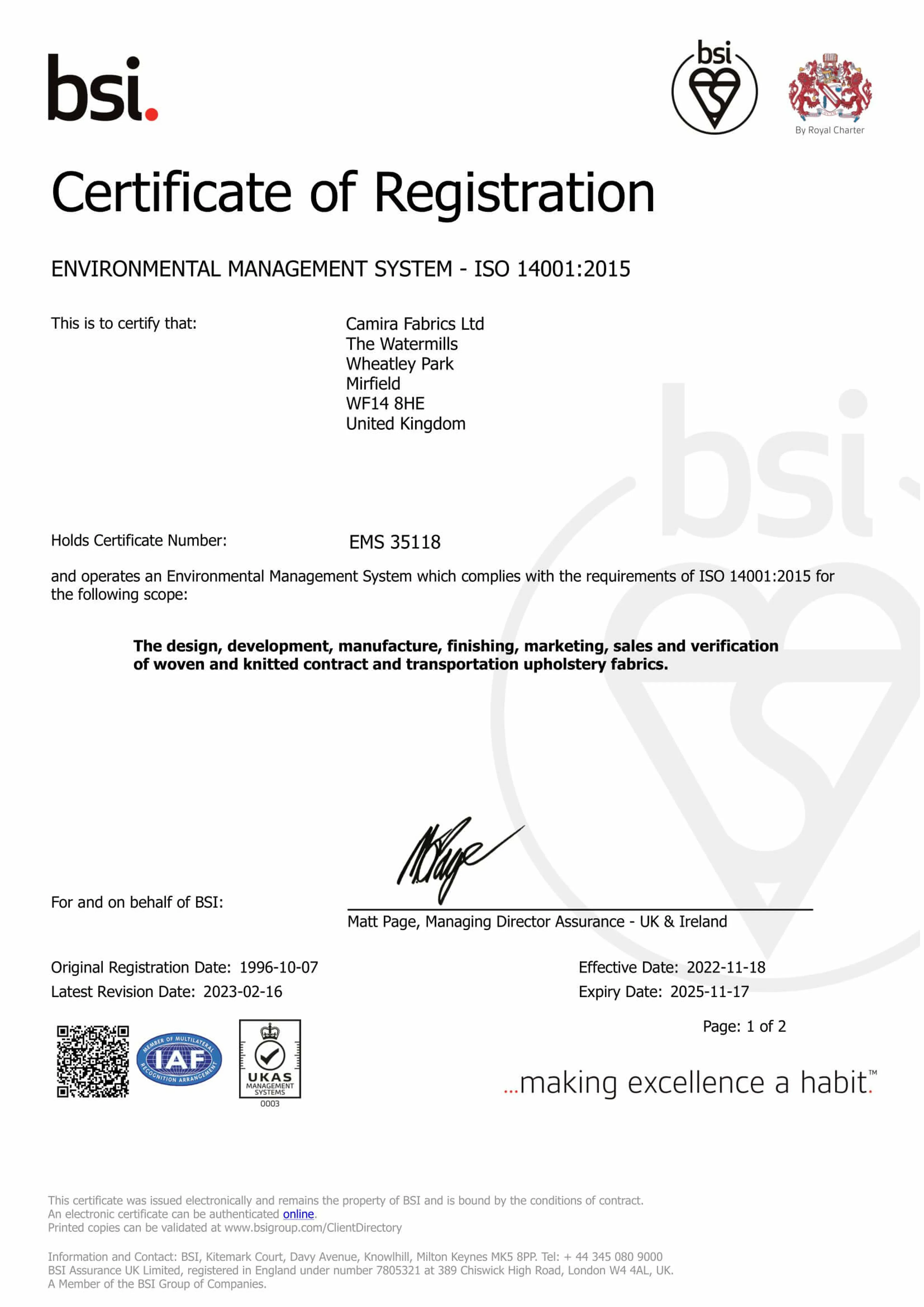 BSI 14001 Jan 2022 ICON BSI 14001 Jan 2022 ICON