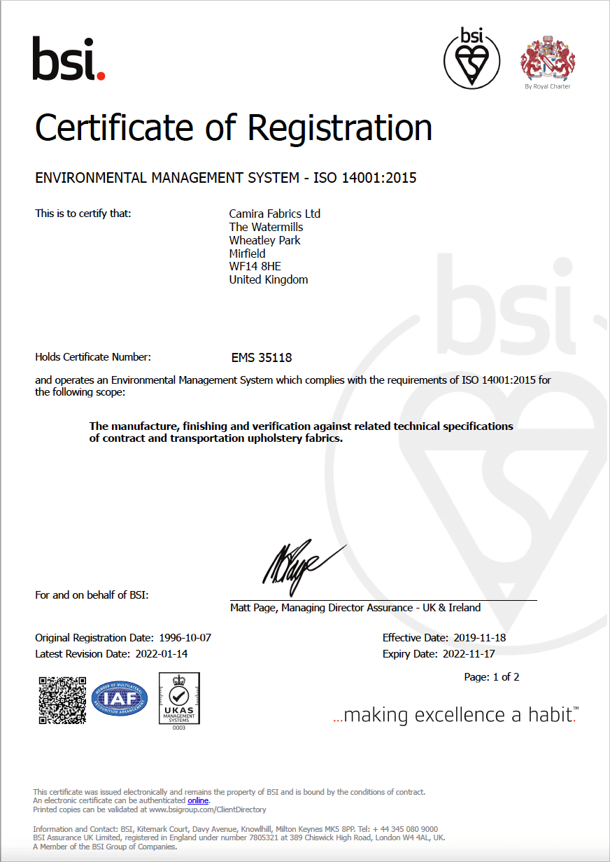 BSI 14001 Jan 2022 ICON