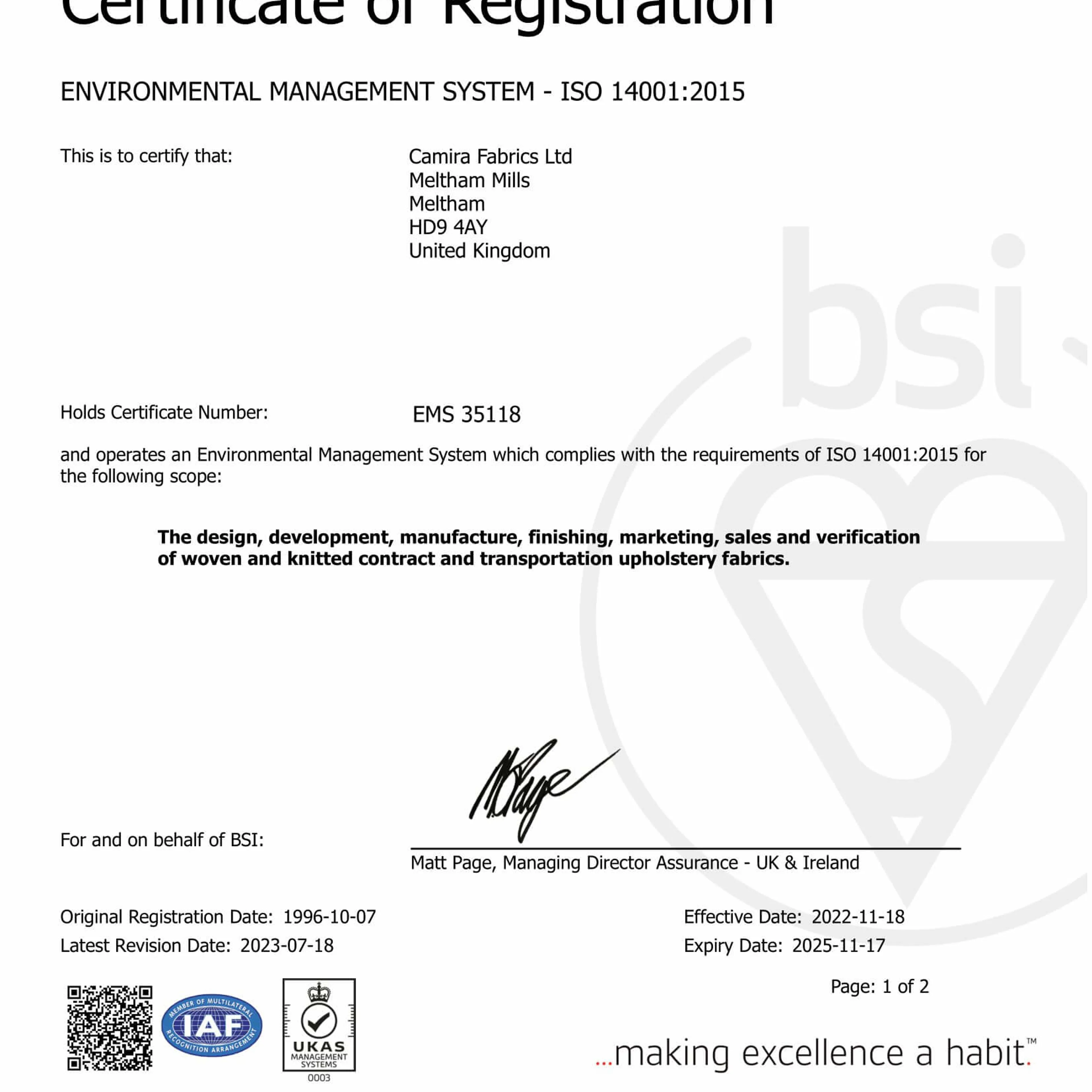 ISO 14001 EMS 35118 001 1 ISO 14001 EMS 35118 001 1