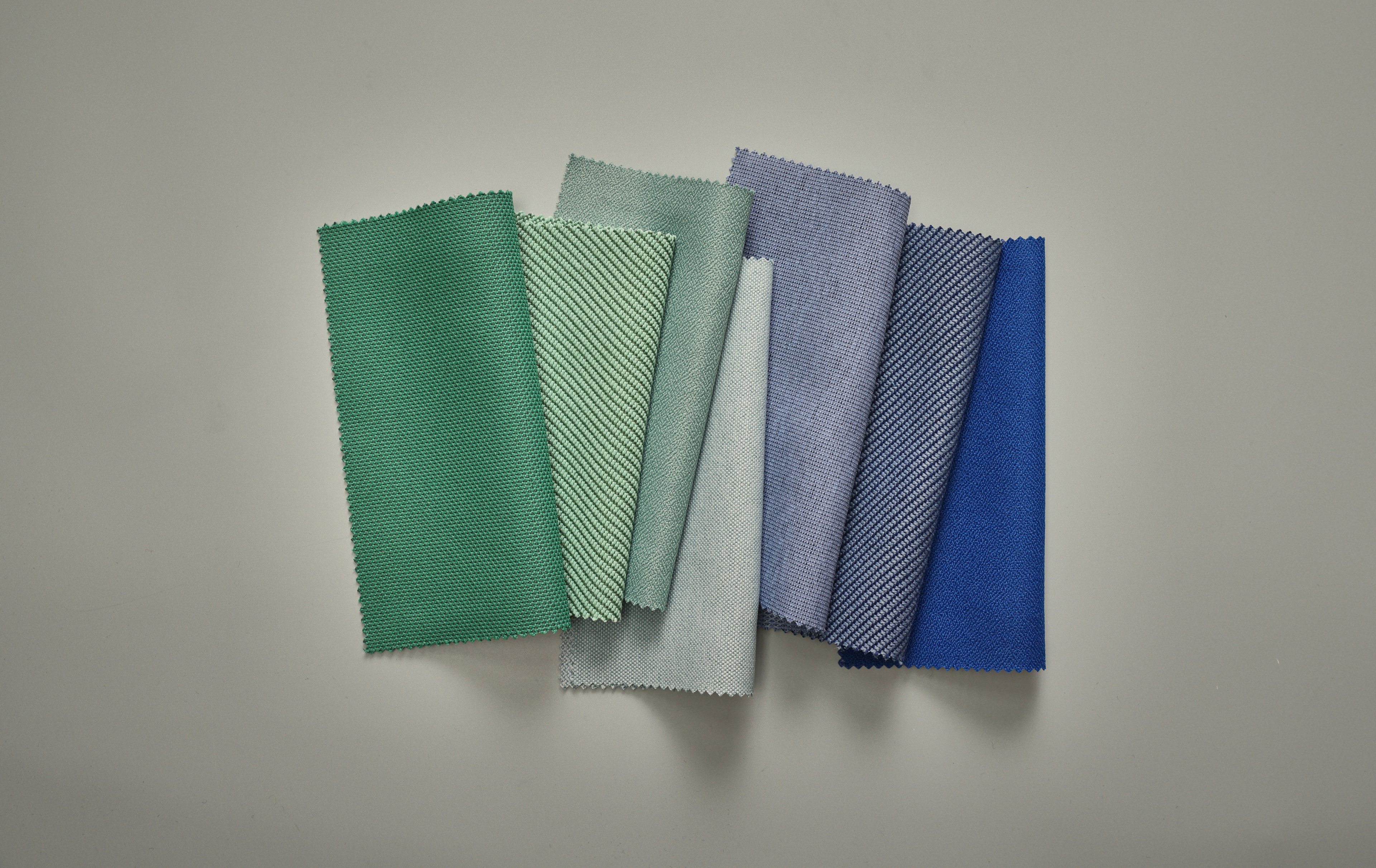 100% textile-to-textile recycled polyester 